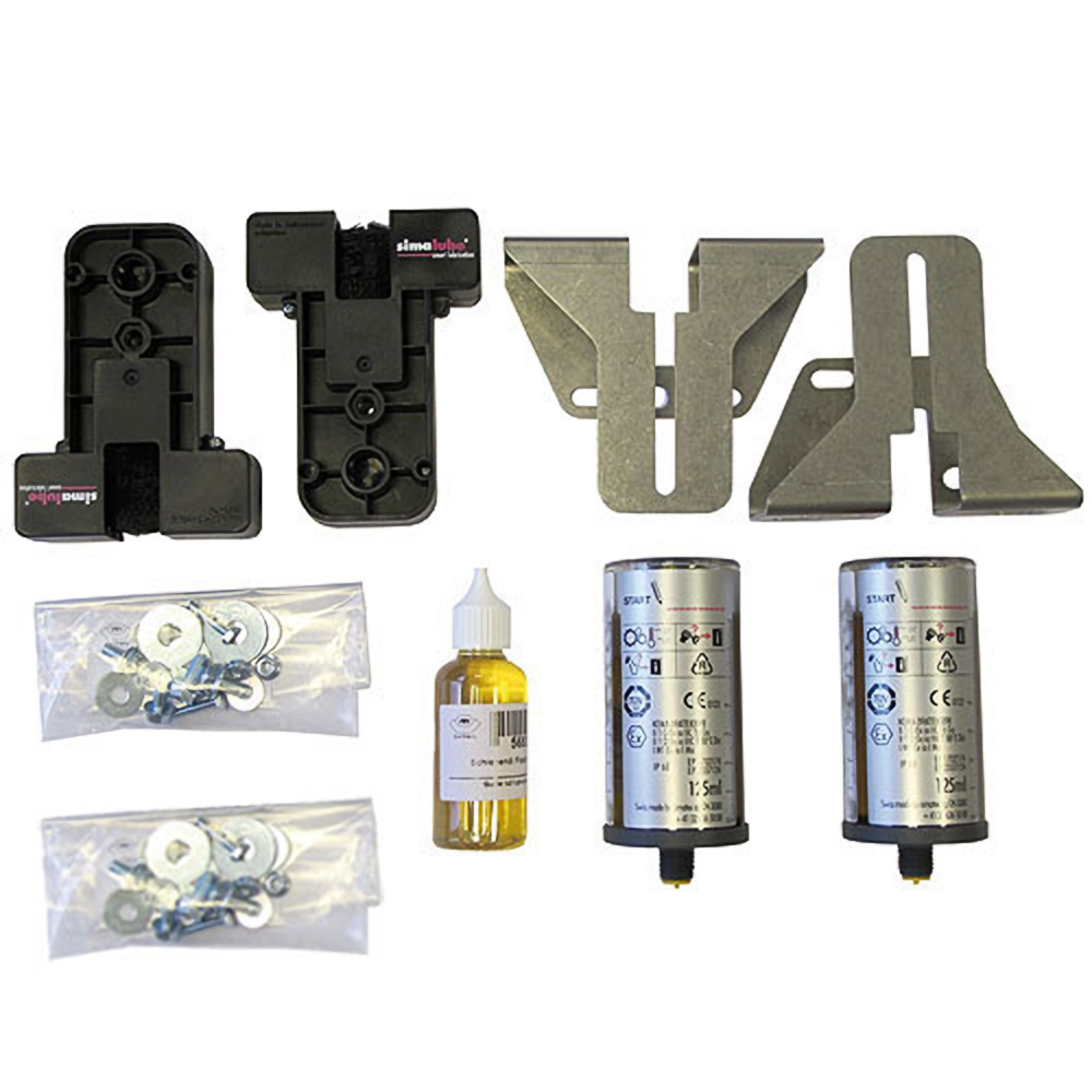 Automatic Guide Rail Lubricator Set 516mm Elevator Equipment